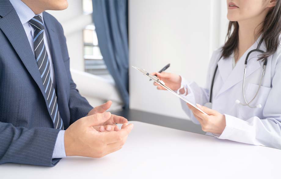 丁寧なカウンセリング